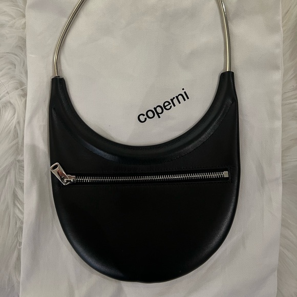 Coperni ring swipe leather shoulder bag - Picture 6 of 6